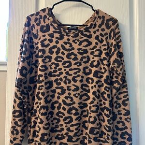 Buffalo David Bitton Animal Print Sweater